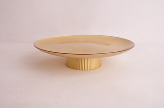 GOLDIE Patera dekoracyjna 27x27xh6,7cm GOLDIE Patera dekoracyjna 27x27xh6,7cm