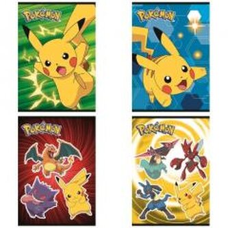 Zeszyt A5/16K linia 2-kol Pokemon (15szt)