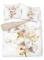 DETEXPOL Francouzské povlečení Orchidej bílá  Bavlna, 220/200, 2x70/80 cm