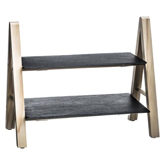 Servírovací podnos Siga tmavě šedý