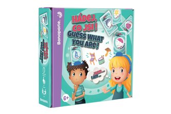 Hádej, co jsi! - Guess what you are! společenská hra v krabici 22,5x21x6cm Hádej, co jsi! - Guess what you are! společenská hra v krabici 22,5x21x6cm