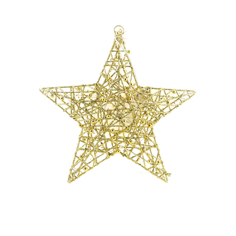 SANTA LILA Ozdoba Gwiazda 30cm Led