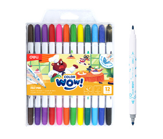 Fix 2v1 12 barev WOW DELI EC166-12