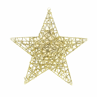 SANTA LILA Ozdoba Gwiazda 45x6cm LED