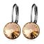 NBS08-SL Ocelové náušnice s krystaly Swarovski® SILK