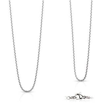 OPE1098-020-85 Ocelový řetízek šíře 2 mm