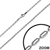 OPE1031-024-60 Ocelový řetízek oválkový