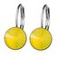 NBS08-YO Ocelové náušnice s krystaly Swarovski® YELLOW OPAL