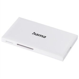 Hama USB 3.0 multi čtečka karet SD/micro SD, CF, MS, bílá