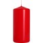 Svíčka válec 5 x 10 cm, červená
