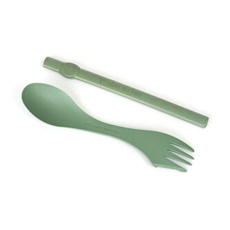 Příbor s brčkem- Spork´n Straw - Zelená Příbor s brčkem- Spork´n Straw - Zelená