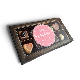 Pralinky Nejlepší babička: 10 ks pralinek