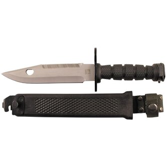 Čínský bajonet na útočnou pušku M95 - černý-stříbrný