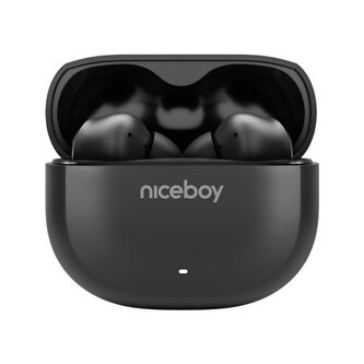 Niceboy Pins 4 Onyx bezdrátová sluchátka černá