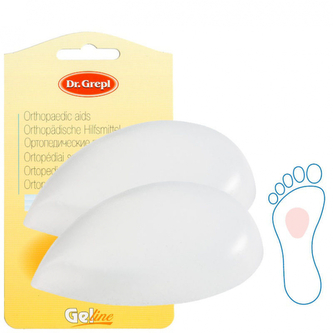 Podpora příčné klenby Dr. Grepl Gel-line 1 pár - průhledná
