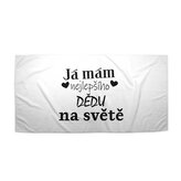 Ručník Já mám nejlepšího dědu na světě: 50x100 cm