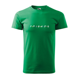Seriál přátelé FRIENDS nápis: zelené M