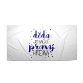 Ručník Děda je můj pravý hrdina: 70x140 cm