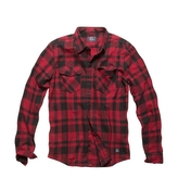 Košile Vintage Industries Austin - červená, XXL