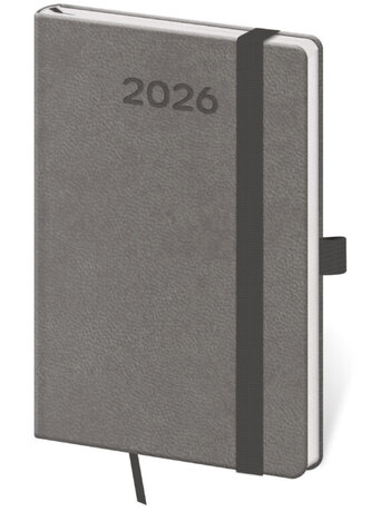 Kapesní diář Print Pop šedý