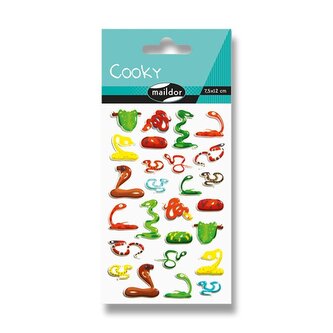 Samolepky Maildor 3D Cooky - Hadi