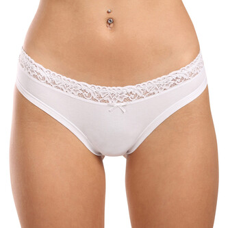 Dámské brazilky Lovelygirl bílé (8308-white) L Dámské brazilky Lovelygirl bílé (8308-white) L