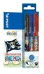 Roller "Frixion Ball One Piece", 3 barvy, sada, 0,35 mm, vymazatelný, PILOT WLT449539