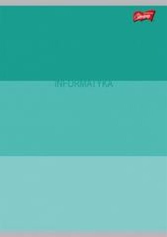 Zeszyt A5/60K kratka Informatyka ze ściągą (10szt)