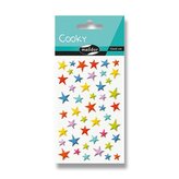 Samolepky Maildor 3D Cooky - Barevné hvězdy