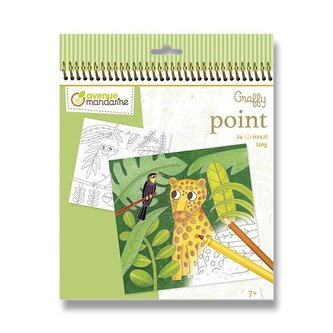 Omalovánky Avenue Mandarine Graffy Point - Džungle