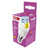 Emos LED žárovka Classic Mini Globe / E14 / 4,2 W (40 W) / 470 lm / studená bílá