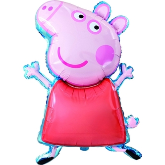 Foliový balonek Prasátko Peppa - 95 x 57 cm Foliový balonek Prasátko Peppa - 95 x 57 cm