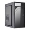 EUROCASE skříň ML M6-590B, Mini Tower, 1xUSB-C, 2x USB 3.0, 2x audio, černá