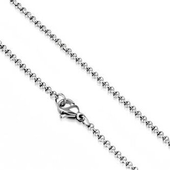 OPE1215-020-40 Ocelový řetízek, tl. 2 mm