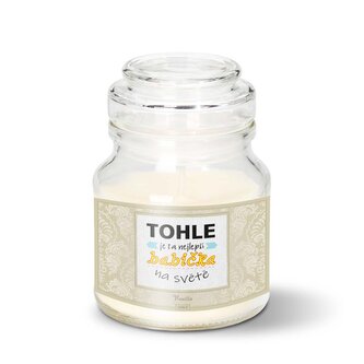 Svíčka Tohle je ta nejlepší babička na světě: 120 g