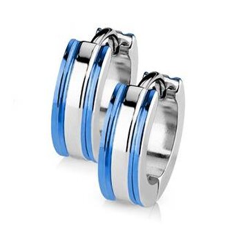 OPN1411-B Ocelové náušnice - kroužky