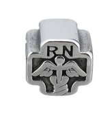 K0090 Navlékací ocelový přívěšek korálek