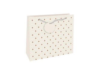 Nekupto Dárková taška reliéfní střední Slonová kost