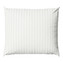 POSZEWKA 70X80 FASHION 010 JEDOBARWNA BIAŁA PRĄŻEK 1 CM SAT. BAW.LM.