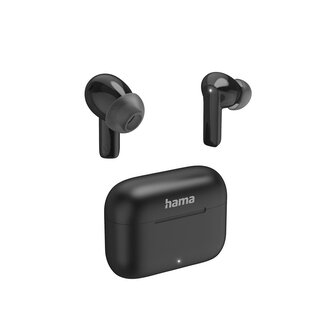 Hama Bluetooth sluchátka Passion Clear II, špunty, ANC/ENC, aplikace, černá