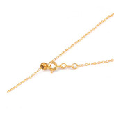 OPE1317-GD Ocelový řetízek - očkový, nastavitelná délka