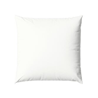 POVLAK NA POLŠTÁŘ 40X40 MÓDNÍ 024 JEDNOBAREVNÝ BÍLÝ BAVLNĚNÝ LM.