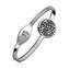 LV7001-SSH Ocelový náramek s krystaly Crystals from Swarovski® SILVER SHADE