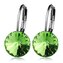 NBS08-PD Ocelové náušnice s krystaly Swarovski® PERIDOT