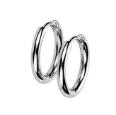 KM2027-12 Titanové náušnice - kruhy 12 mm