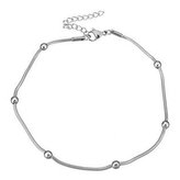 RN1125 Dámský ocelový řetízek na nohu