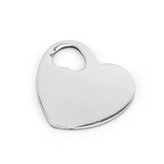 DR1267 Ocelový přívěšek srdíčko - srdce