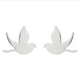 OPN1808-ST Ocelové náušnice PTÁČCI