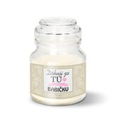 Svíčka Děkuji za tu nejlepší babičku: 120 g