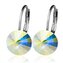 NBS08-AB Ocelové náušnice s krystaly Swarovski® AB